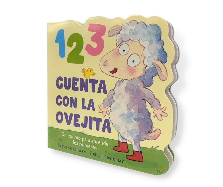 1 2 3 Cuenta con la ovejita (La ovejita que vino a cenar. Libro de cartón) | 9788448865078 | Smallman, Steve/Dreidemy, Joëlle