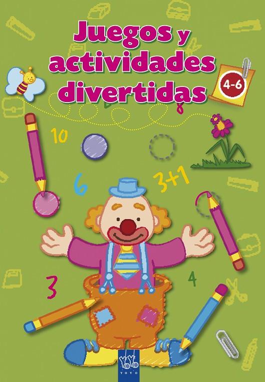 Juegos y actividades divertidas 4-6 años | 9788408084235 | YOYO