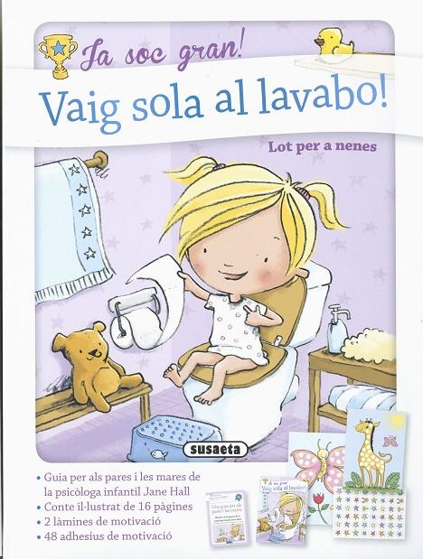 Vaig sola al lavabo! | 9788411962889 | Hall, Janet/Gilmour, Rebecca/Giuleri, Anne