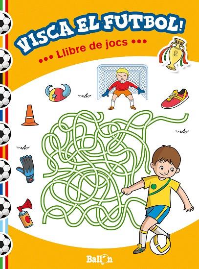 Visca el fútbol! - Llibre de jocs | 9789463072311 | Ballon