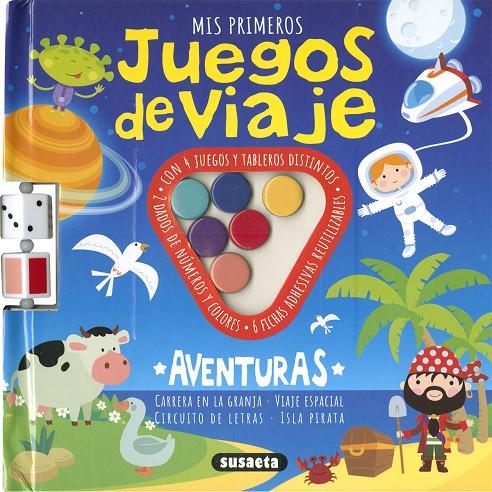 Mis primeros juegos de viaje. Aventuras | 9788411963046 | Susaeta Ediciones