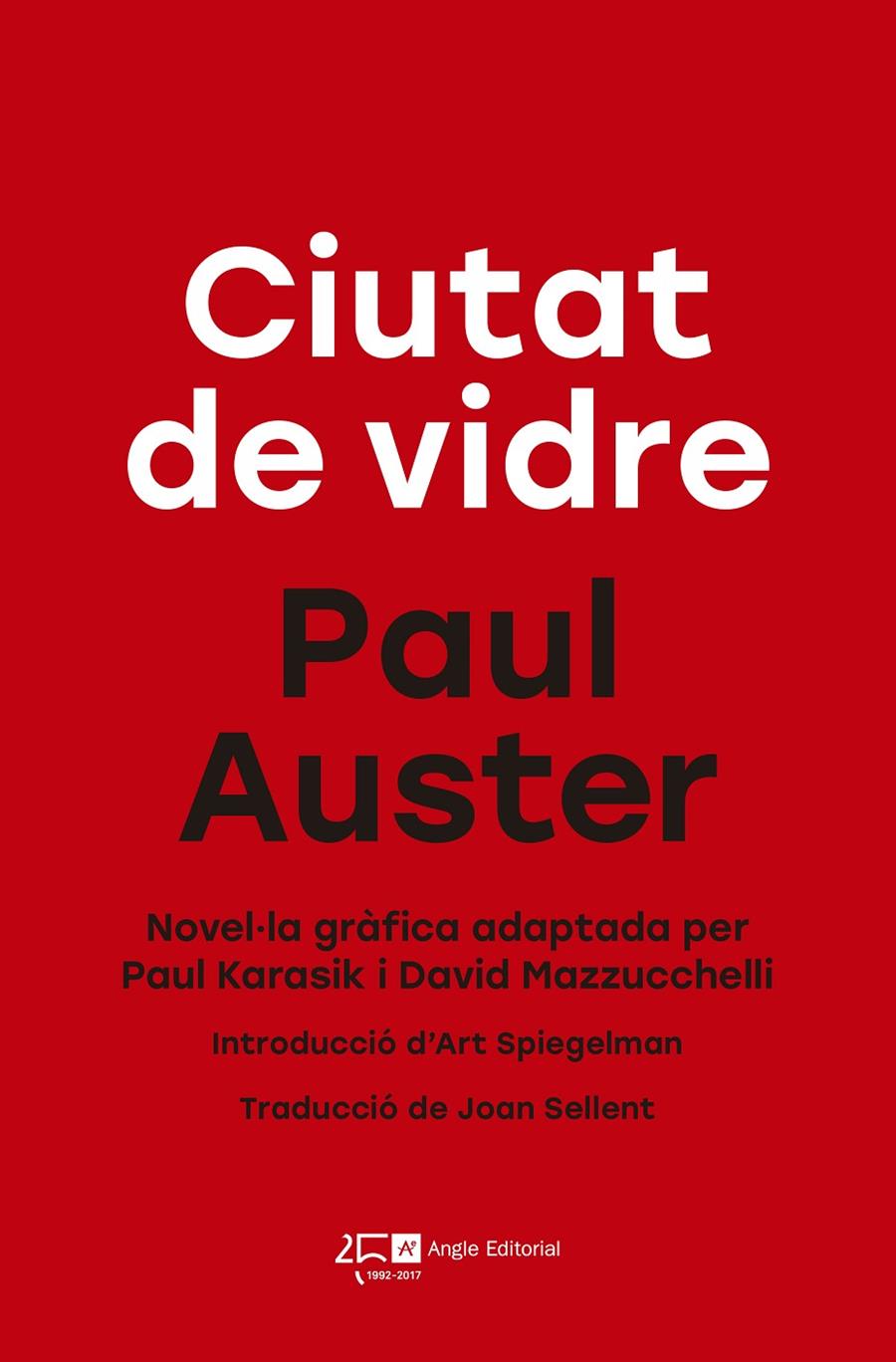 Ciutat de vidre. Novel·la gràfica | 9788415307846 | Paul Auster