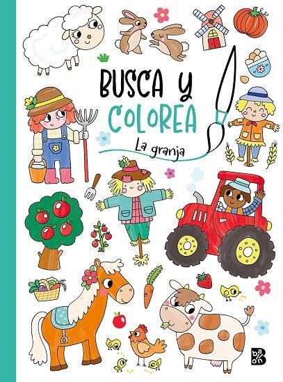 Busca y colorea - La granja | 9789403231228