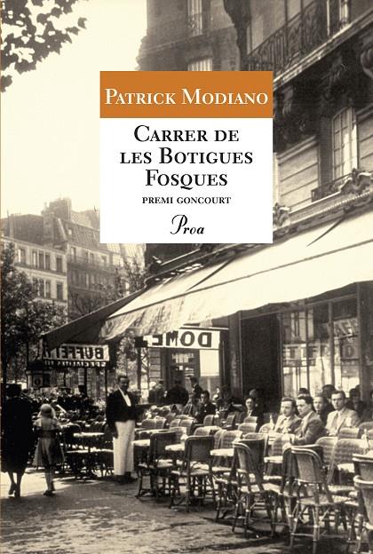 Carrer de les botigues fosques | 9788484375807 | Patrick Modiano