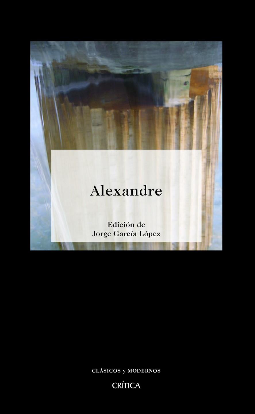 Alexandre | 9788498921144 | Jorge García López