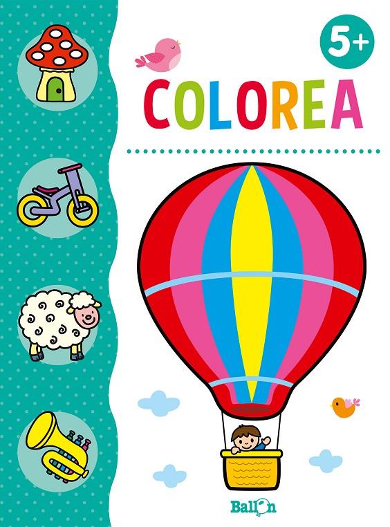 Colorea + lápices de colores +5 | 9789463078535 | Ballon/Ballon