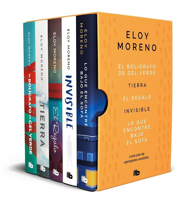 Eloy Moreno (Estuche con: El bolígrafo de gel verde | Tierra | El regalo | Invis | 9788413145082 | Moreno, Eloy