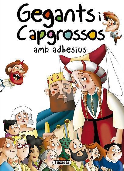 Gegants i capgrossos amb adhesius | 9788467759501 | Abad, Mònica