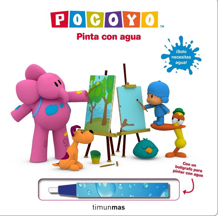 Pocoyó. Pinta con agua | 9788408236665 | Zinkia