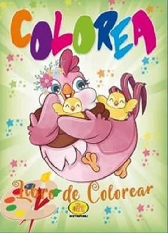 Colorea la gallina | 9788419858184 | Playbook