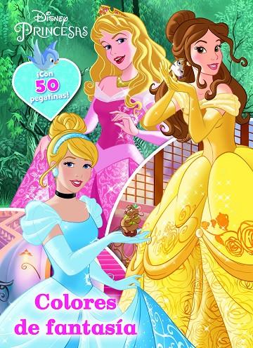 Colores de fantasía. Princesas Disney | 9788408155348 | Disney