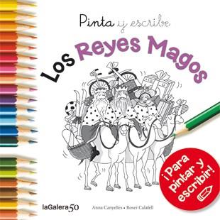 Pinta y escribe los Reyes Magos | 9788424648855 | Canyelles, Anna