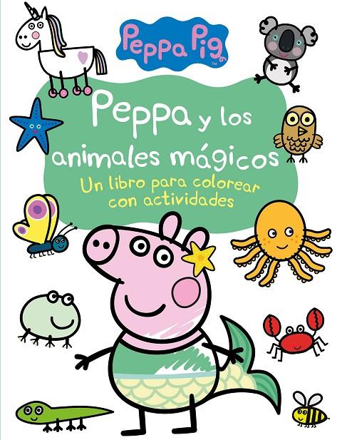 Peppa y los animales mágicos (Actividades para colorear) | 9788448861056 | Hasbro,/Eone,