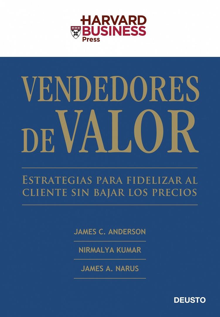 Vendedores de valor | 9788423426607 | James C. Anderson, Nirwalya Kumar, James A. Narus