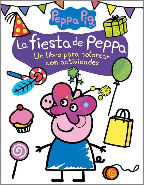 La fiesta de Peppa (Actividades para colorear) | 9788448858063 | Hasbro,/Eone,