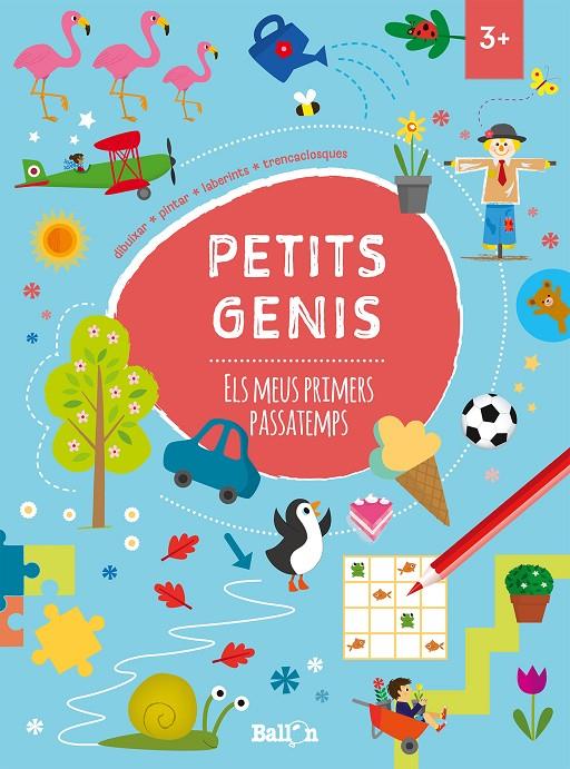 Petits genis - Els meus primers passatemps +3 | 9789403206738 | Ballon