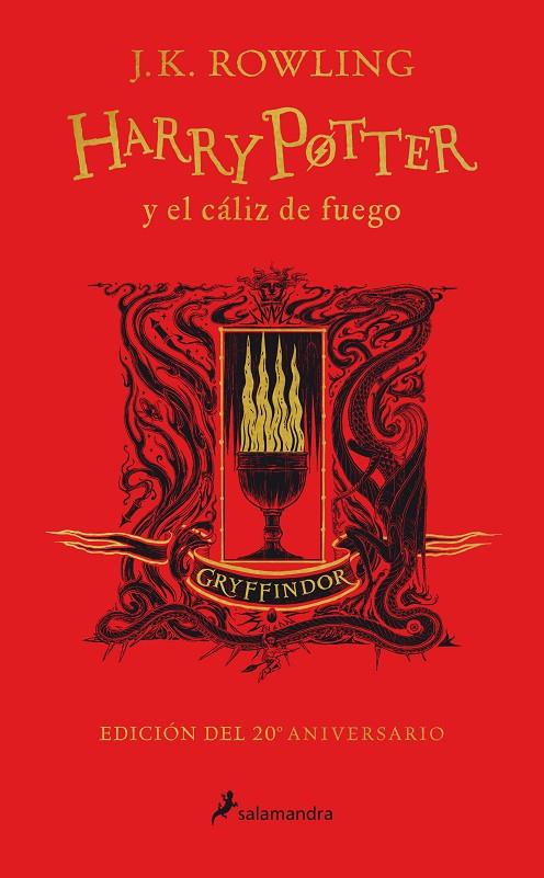 Harry Potter y el cáliz de fuego (edición Gryffindor de 20º aniversario) | 9788418174360 | Rowling, J.K.