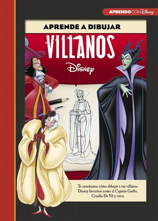 Aprende a dibujar Villanos Disney (Crea, juega y aprende con Disney) | 9788417630249 | Disney,