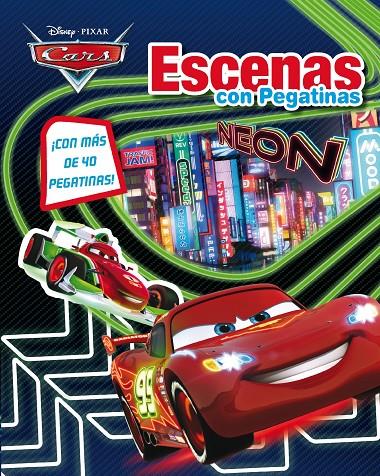 Cars neon. - Escenas con pegatinas | 9788499516370 | Disney