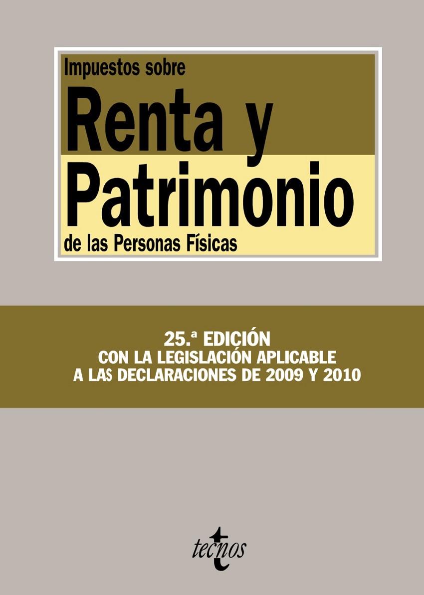 Impuesto sobre Renta y Patrimonio de las Personas | 9788430950652 | Martín Queralt, Juan