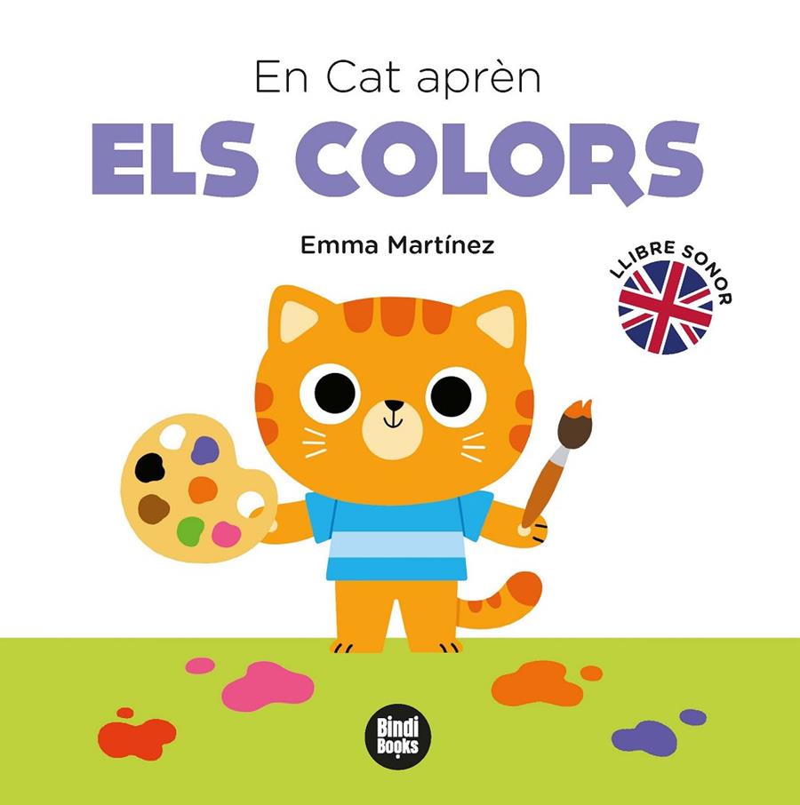 En Cat aprèn els colors (català - anglès) | 9788412108019 | Martínez Roselló, Emma