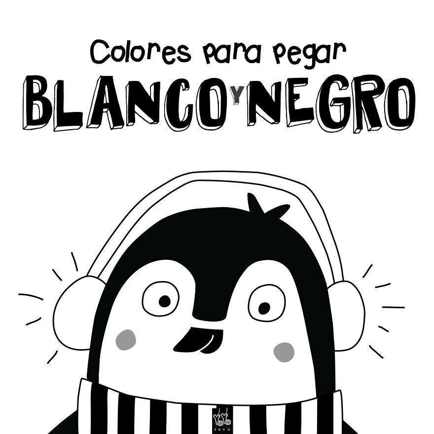 Blanco y negro. Colores para pegar | 9788408164364 | YOYO