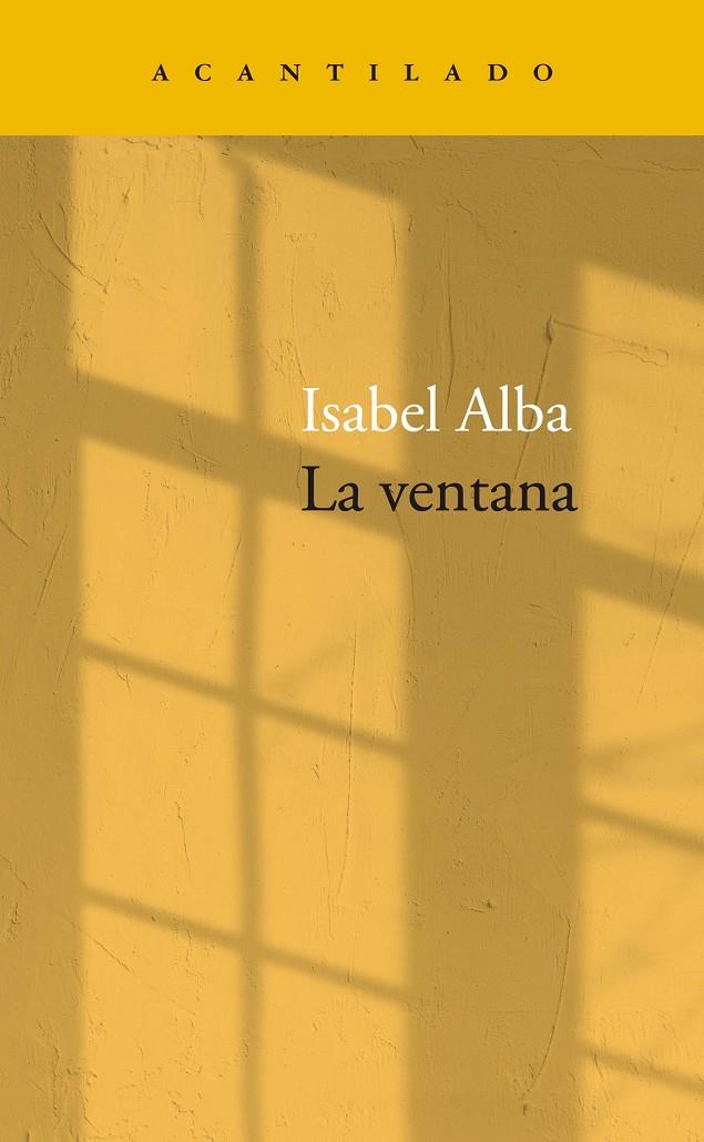 La ventana | 9788418370915 | Alba Rico, Isabel