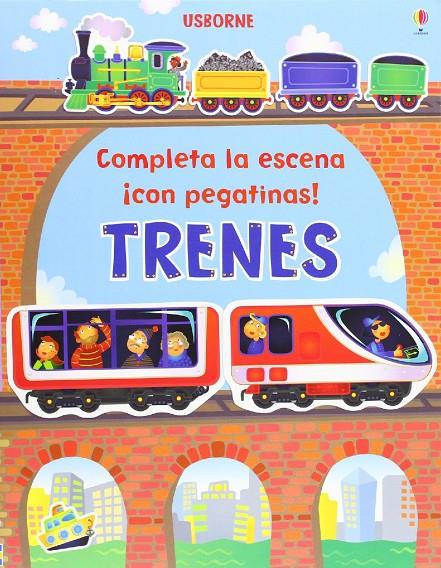 Completa la escena - Trenes | 9781409553854 | Pegatinas