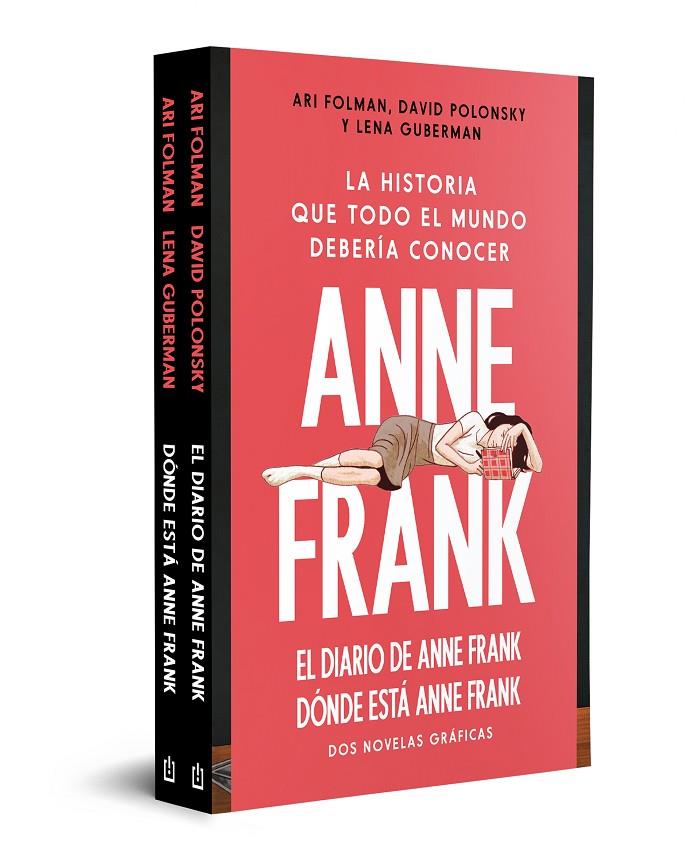 Diario de Anne Franck (pack con: Diario de Anne Frank | Dónde está Anne Frank?) | 9788466374217 | Frank, Anne (adaptación de Folman, Ari/Polonsky, David/Guberman, Lena)