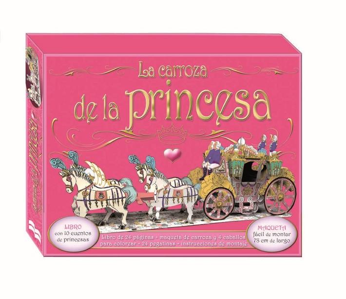 La carroza de la Princesa | 9788415430650 | maqueta + pegatinas + colorear