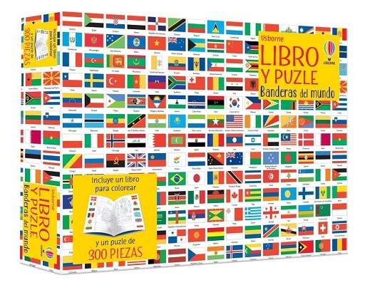 Banderas del mundo. Libro y Puzzle | 9781805311416 | Sue Meredith