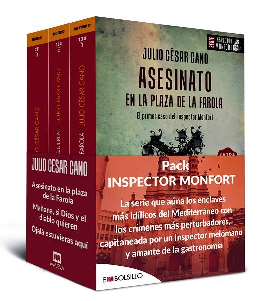 Inspector Monfort - Pack | 9788418185731 | Cano, Julio César