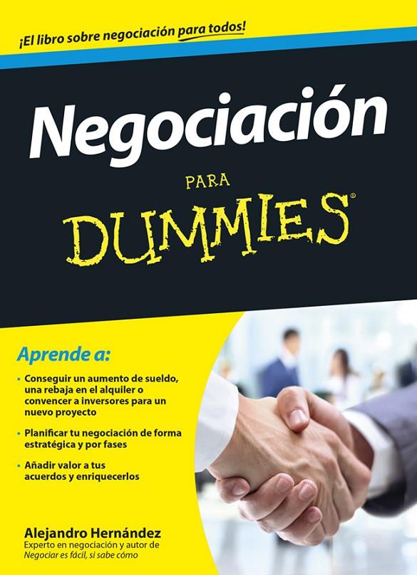 Negociación para dummies | 9788432901591 | Alejandro Hernández