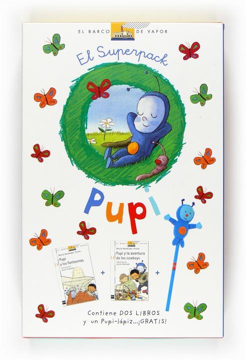 El superpack Pupi (2 libros + lápiz) | 9788467535464 | María Menéndez-Ponte