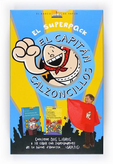 Superpack El Capitán Calzoncillos (2 libros + | 9788467535471 | Dan Pilkey