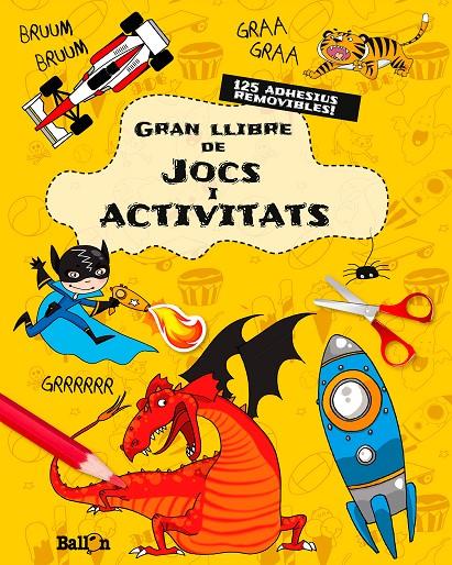 Gran llibre de jocs i activitats - groc | 9789037496994 | Ballon/Ballon