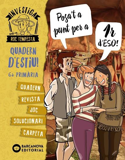 Investiga amb Roc Tempesta 6è. Posa't a punt per a 1r d'ESO | 9788448954338 | Murillo Guerrero, Núria/Baró Raurell, Santi