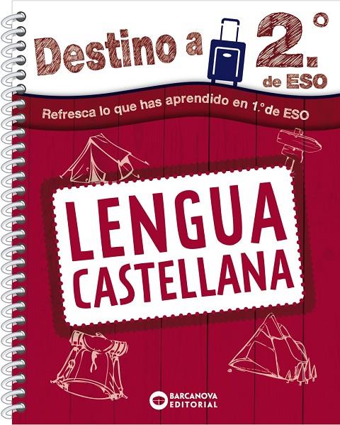 Destino a 2º de ESO. Lengua castellana | 9788448950767 | Gimeno, Eduardo/Mindán, Joaquín