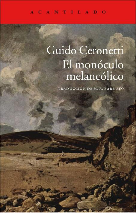 El monóculo melancólico | 9788415689850 | Guido Ceronetti