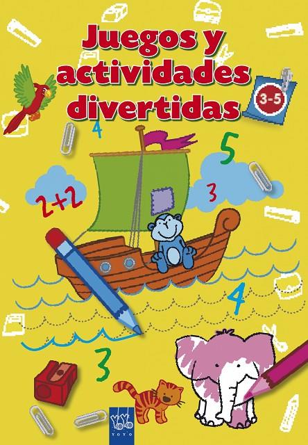 Juegos y actividades divertidas 3-5 años | 9788408084211 | YOYO