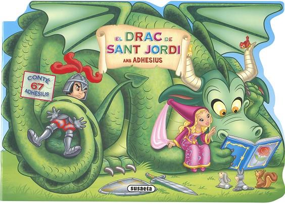 El drac de Sant Jordi amb adhesius | 9788467774092