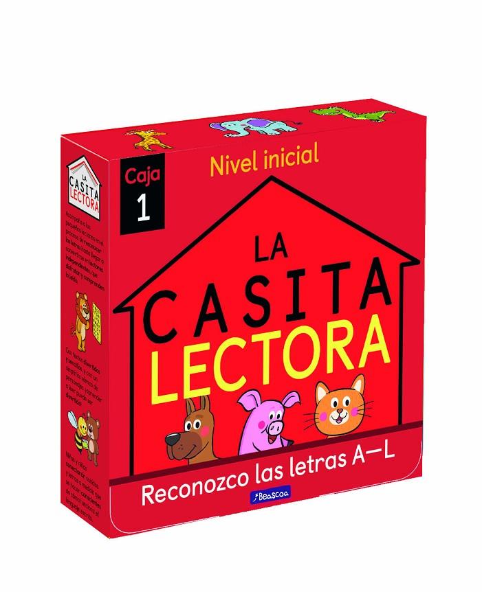 La casita lectora. Caja 1 - Reconozco las letras A-L (nivel inicial) | 9788448859534 | Varios autores,