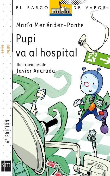 Pupi va al hospital | 9788467547948 | María Menéndez-Ponte