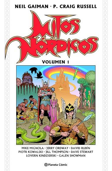 Mitos nórdicos nº 01/03 | 9788411120418 | Gaiman, Neil/Craig Russell, Philip/Mignola, Mike/Thompson, Jill/Ordway, Jerry/Rubin, David