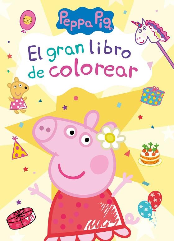 Peppa Pig. Cuaderno de actividades - El gran libro de colorear | 9788448866570 | Hasbro/eOne