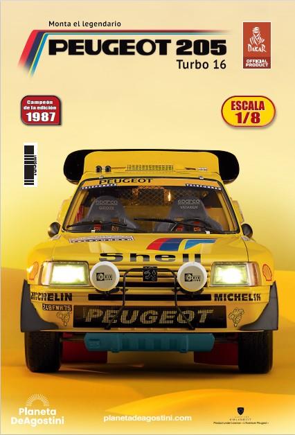 Peugeot 205 Turbo 16 1:8 | 9788410581869