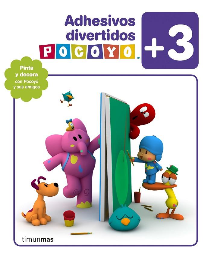 Pocoyo. Adhesivos divertidos +3 | 9788408154143 | Zinkia Entertainment, S. A.