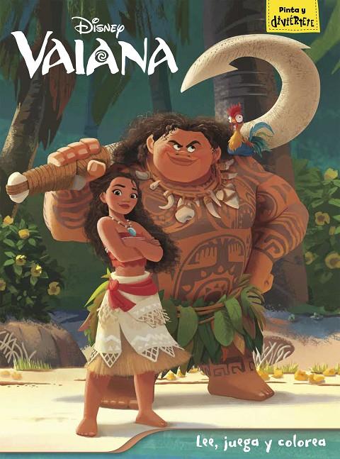 Vaiana. Lee, juega y colorea | 9788499518435 | Disney