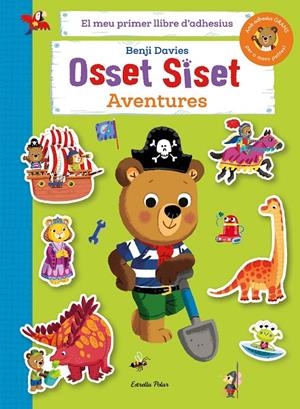 Osset Siset. El meu primer llibre d*adhesius. Aventures | 9788413898155 | Davies, Benji